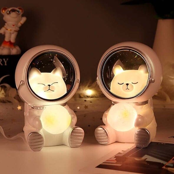 Astronaut LED-nattlampa