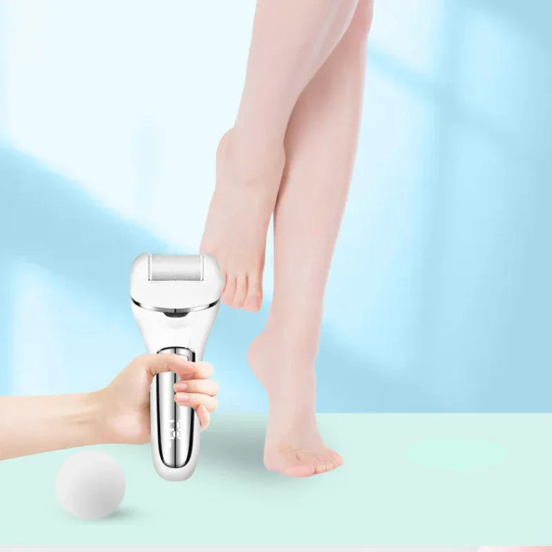 Electric Foot Scrubber Peeling Device For Removing And Exfoliating Dead Skin