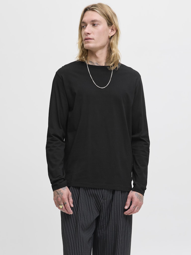 Basic-Rundhals-T-Shirt
