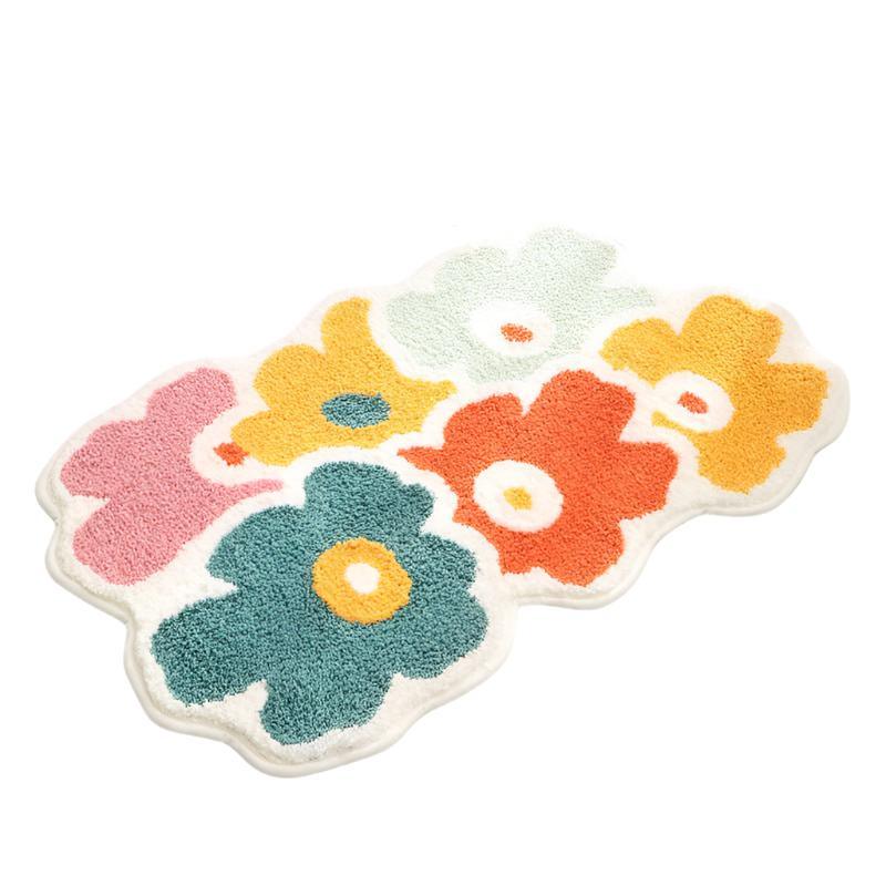 Bathroom Absorbent Anti Slip Floor Mats Pads Rugs