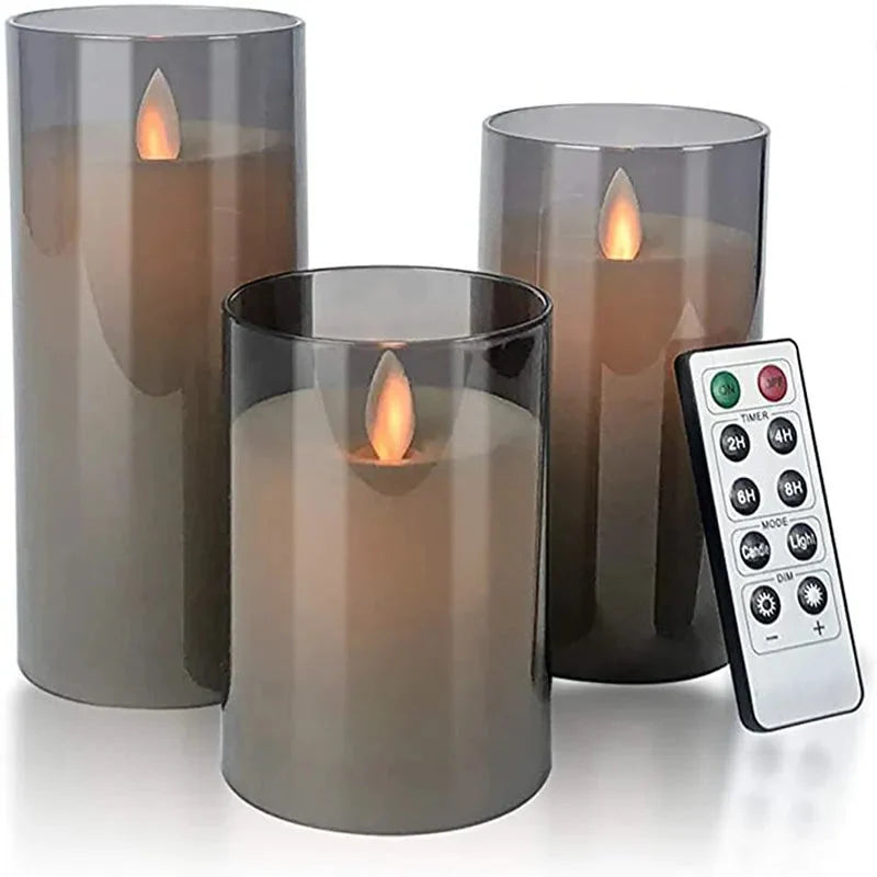 Batterljus med timer