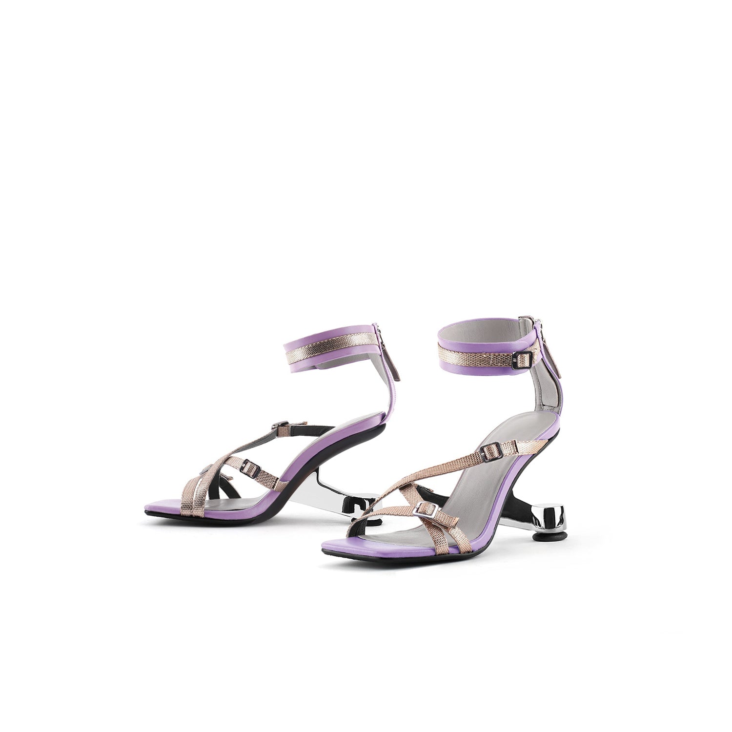 Boho Stage Ankle Strap Mules-4
