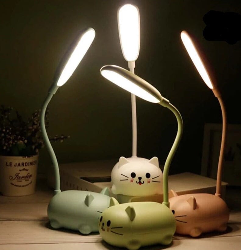 Bordslampa katt – söt LED-lampa för barnrum & skrivbord