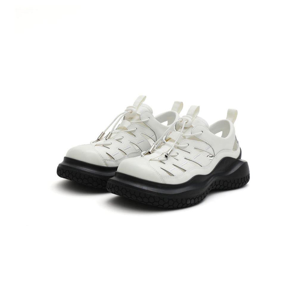Breathable Roman Cutout Sandals-1