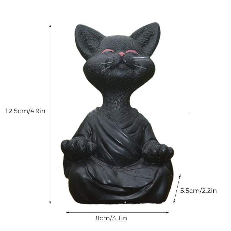 Buddha Katt Prydnad