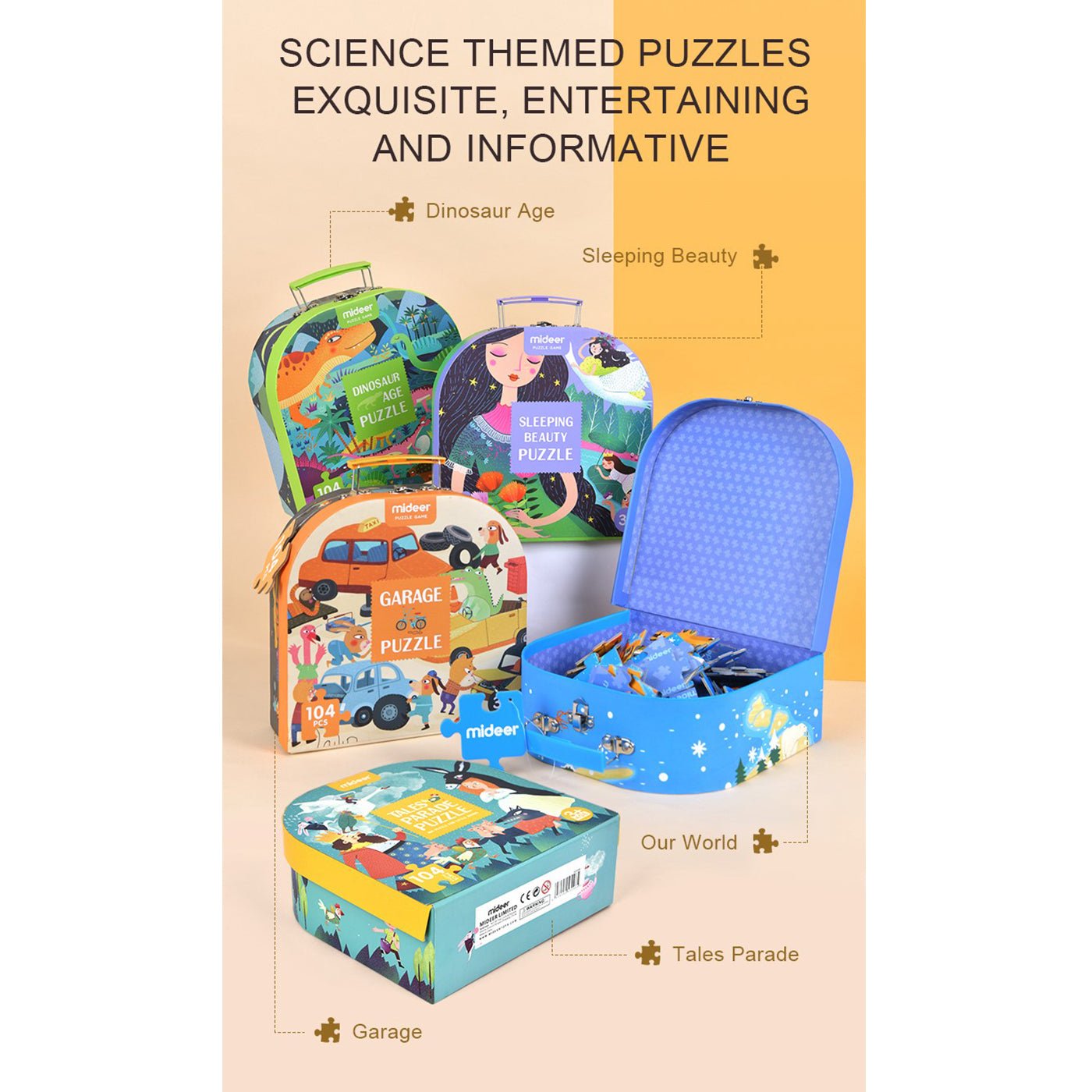 Busy Garage 104pcs Puzzle Gift Box-3