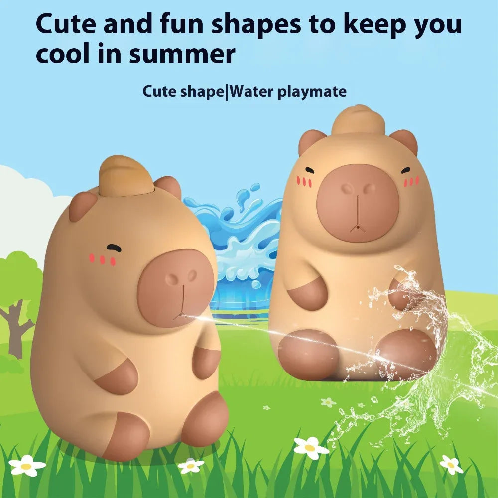Children's Capybara Summer Water Gun Pistol Outdoor Pool Bath Toy