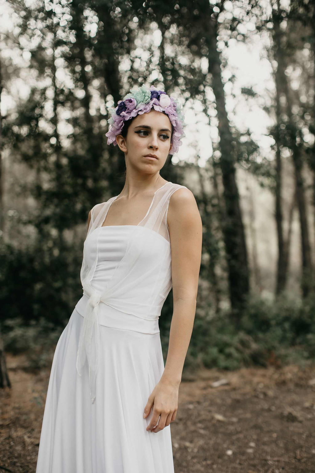 BRIDE SKIRT WITH POCKETS