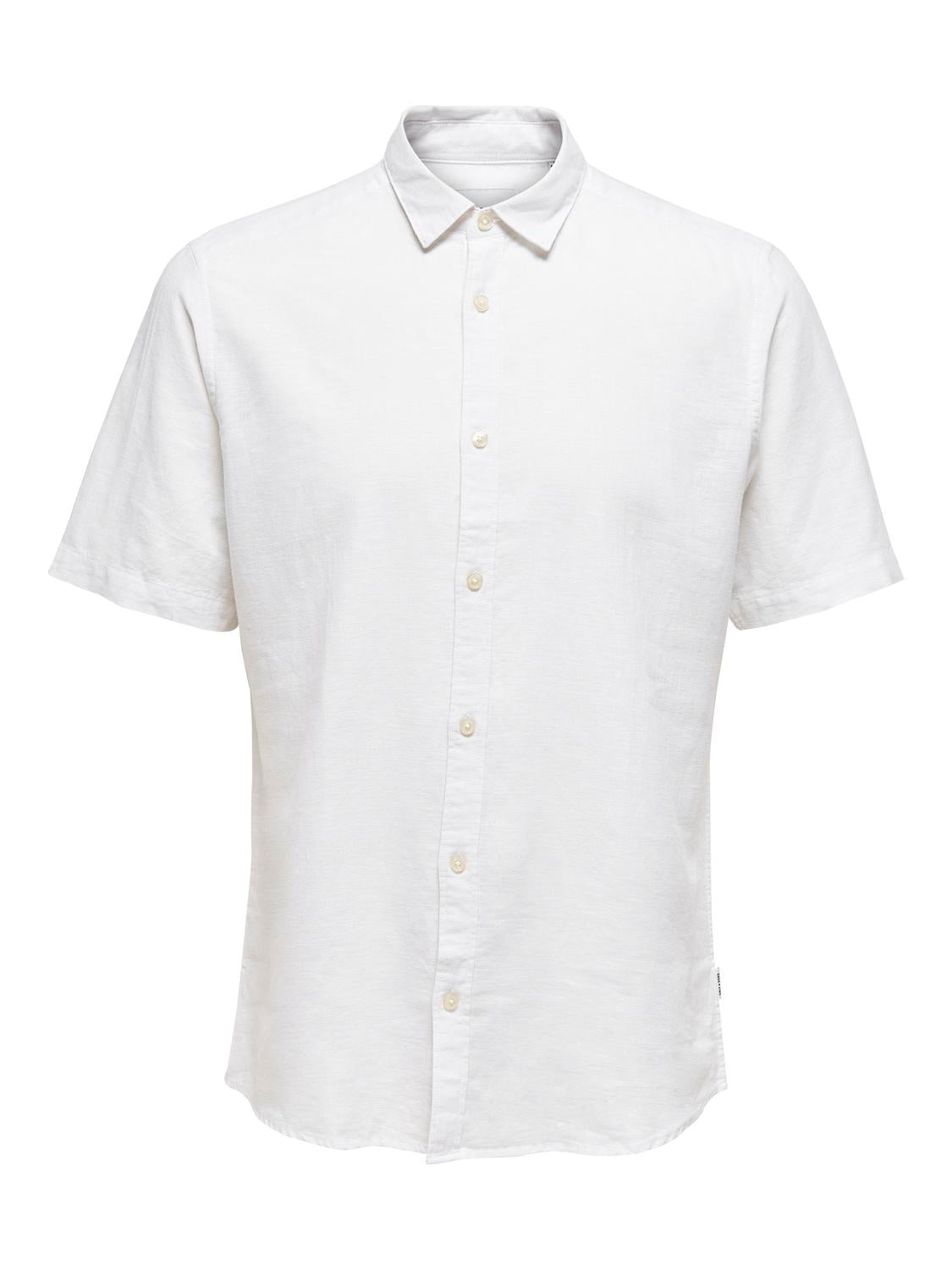 CAIDEN LIFE SS LEINENHEMD
