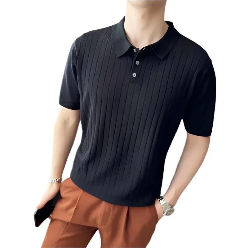 Casual Polo Shirt With Buttons