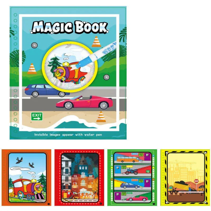 Children's Magic Water Coloring & Painting Books