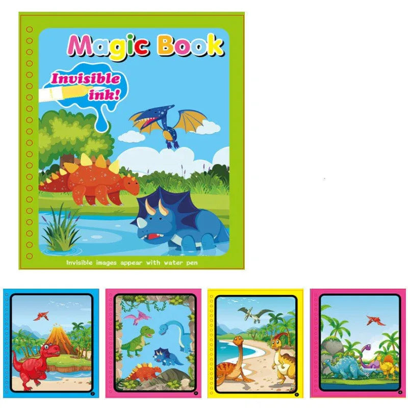 Children's Magic Water Coloring & Painting Books