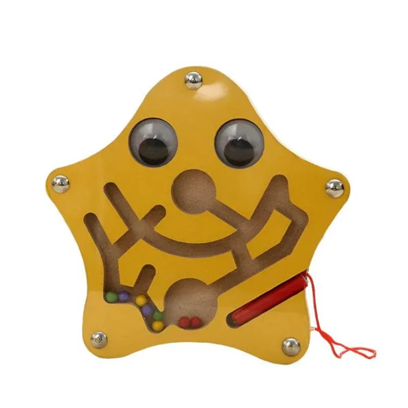Children's Wooden Magnetic Maze Educational Toys For Early Development
