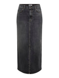 CILLA LONG SLIT SKIRT DNM
