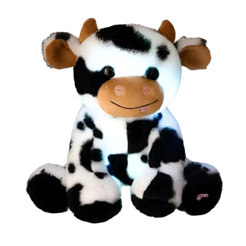 Colorful Luminous Cow Plush Toys