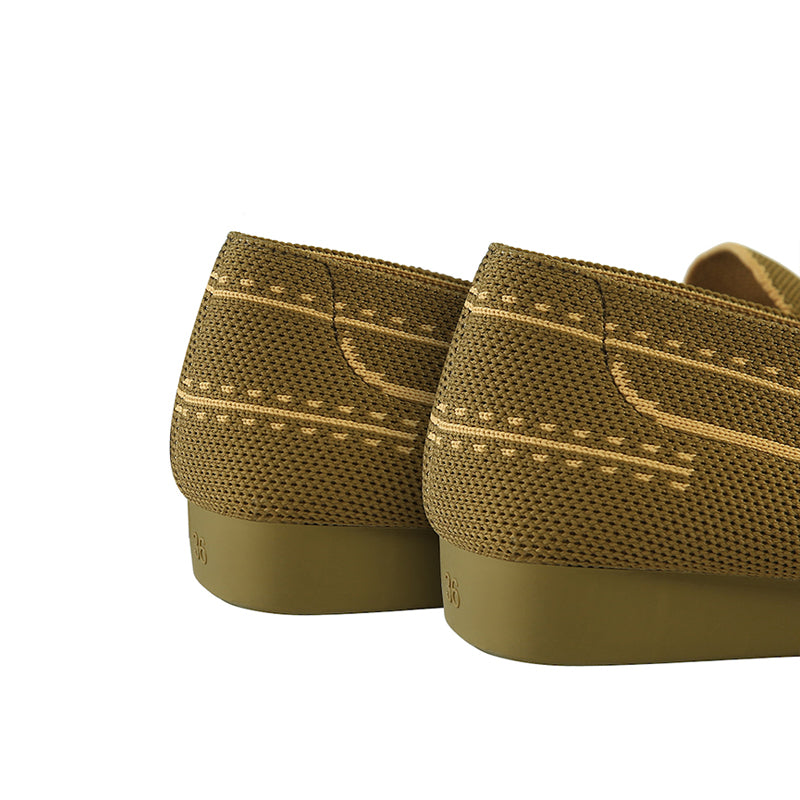 Comfortable Slip On Square Toe Loafers-3