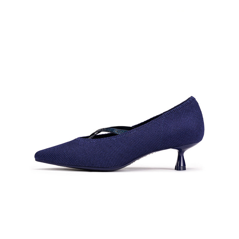 Countess Pointed Toe Kitten Heels-8