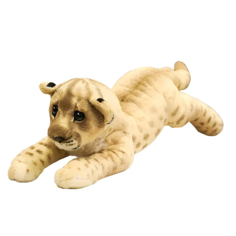 Creative African Big Cats Leopard Lion Tiger Stuffed Animals Plush Toys Dolls