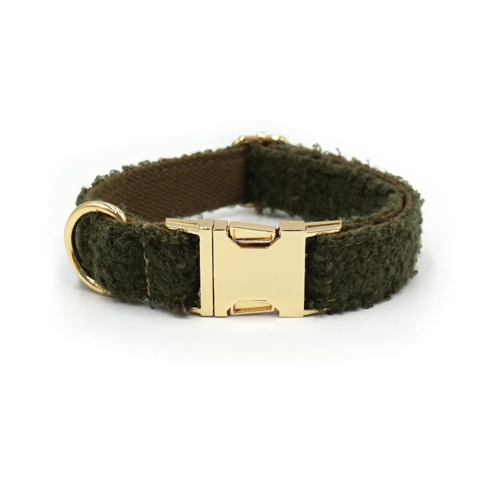 Soft Comfortable And Adjustable Plush Dog Collar