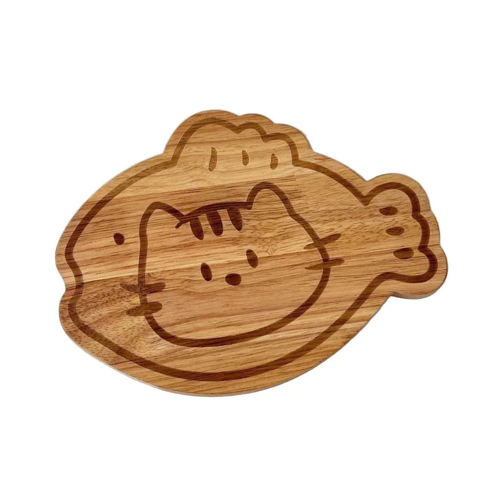 Kitchen Home Wooden Chopping Cutting Board Swing Tray In One