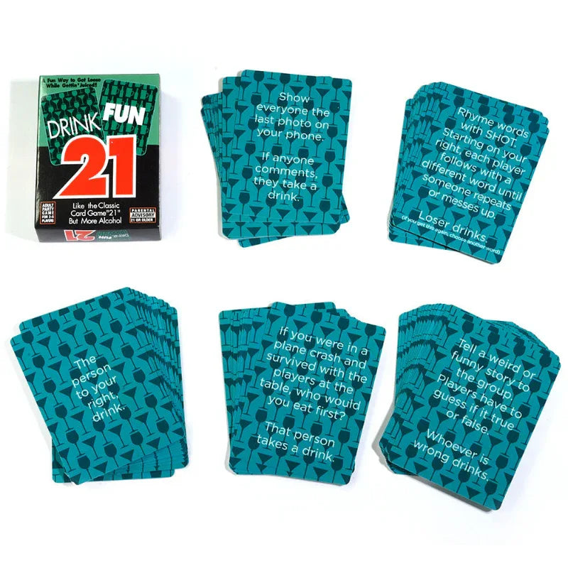 Drinking Entertaining Party Card Games