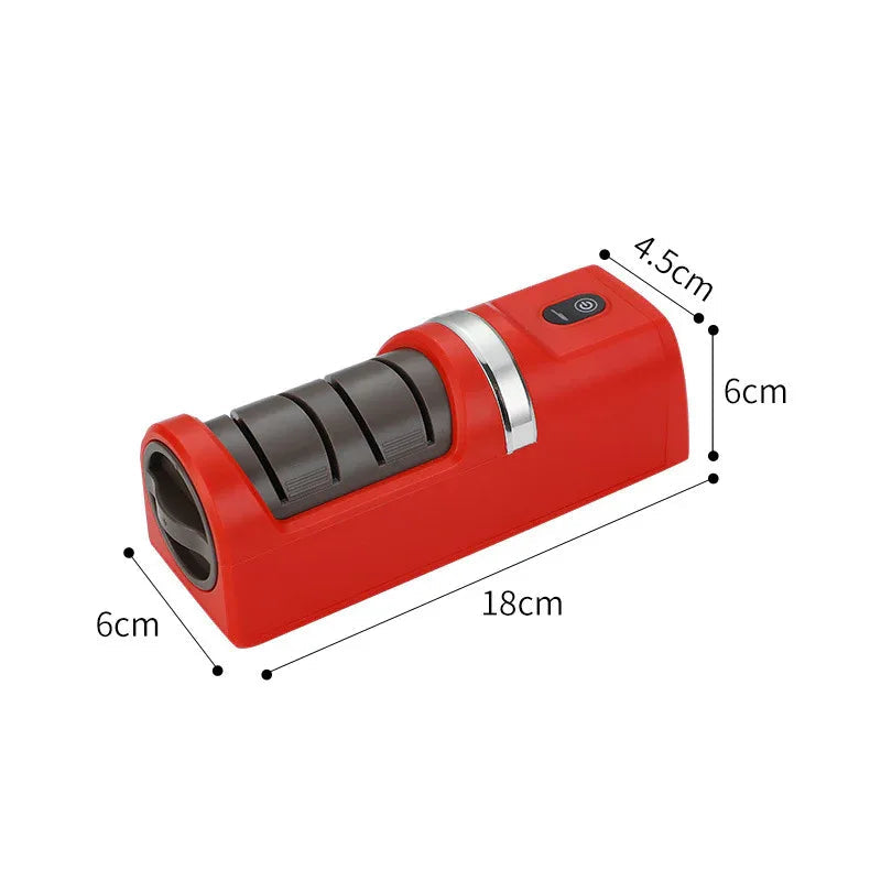Home Kitchen Automatic Multifunctional Grinding Tool Knife Sharpener