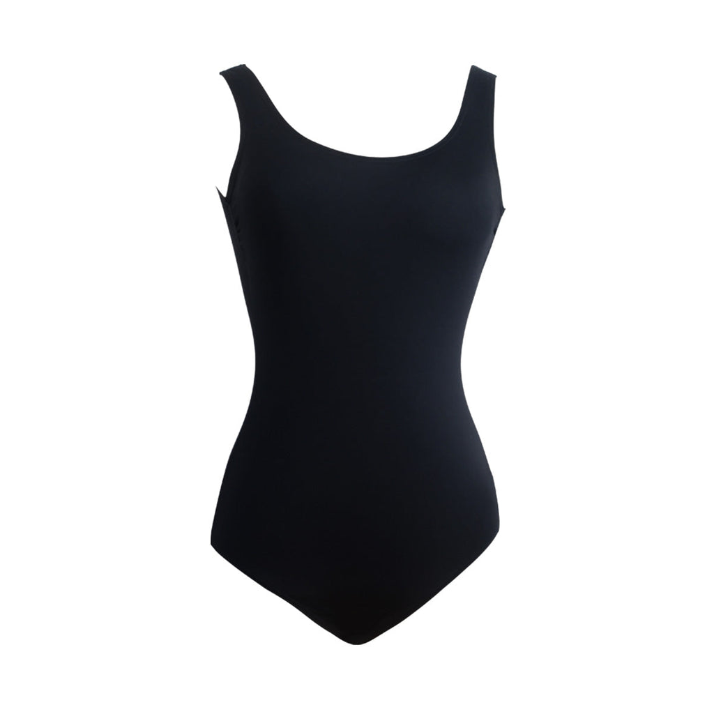 Deep U Back Swimsuit-3