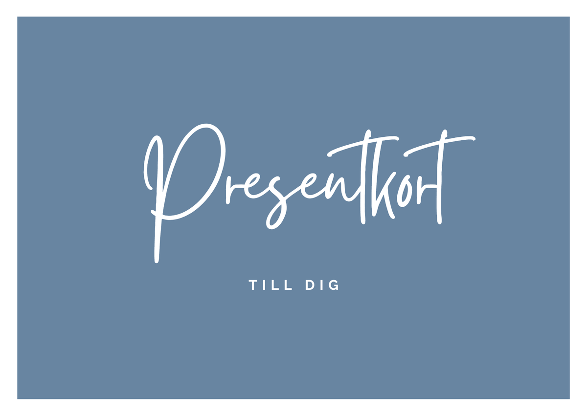 Dossify Presentkort