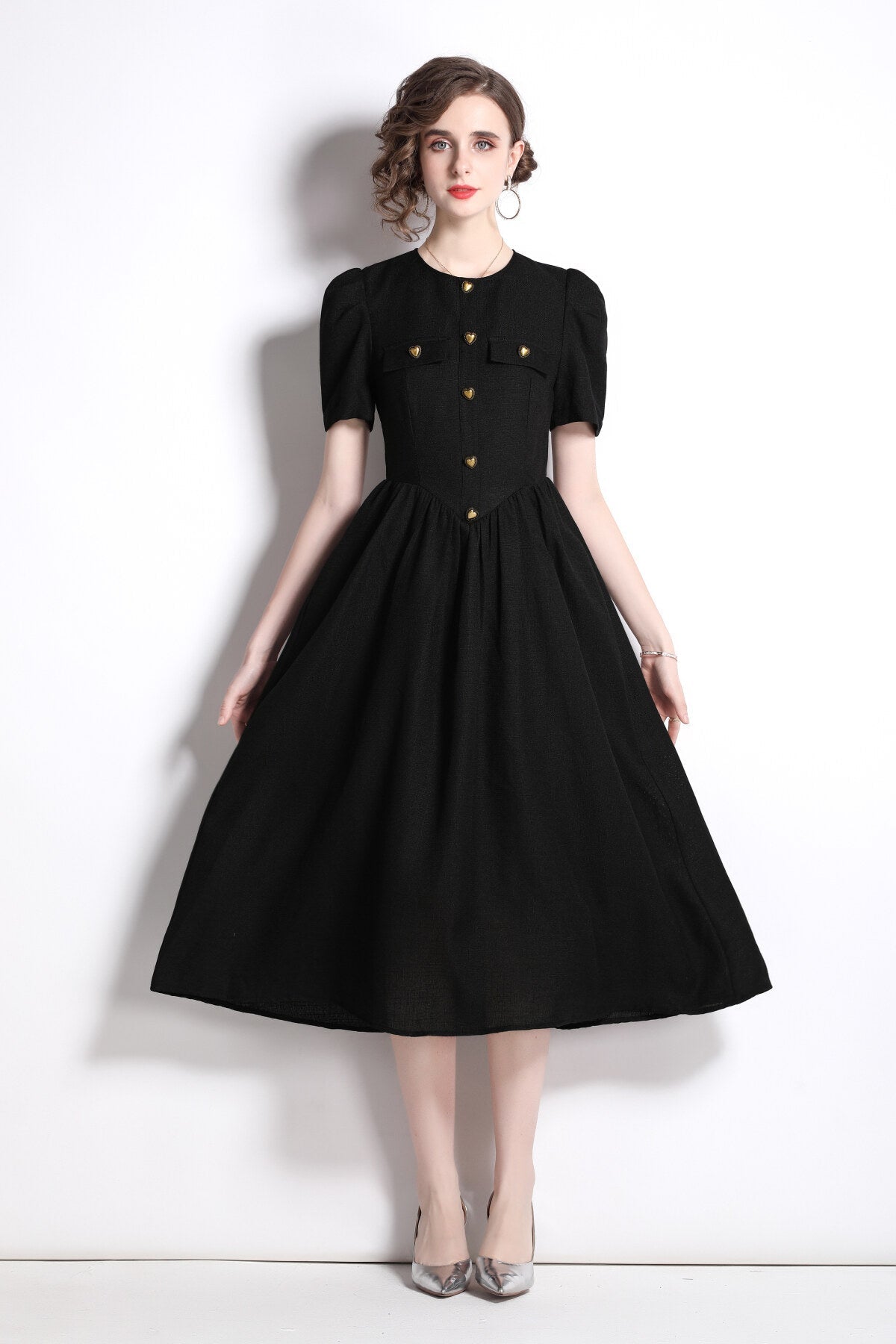 Everyday Elegant Black Dress