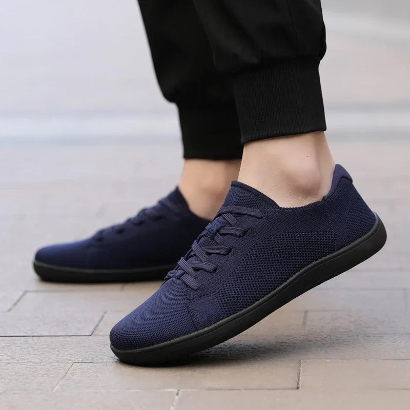 Men's Shoes Casual Breathable Wide Toe Sneakers