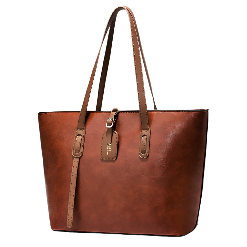 Leather Shoulder Messenger Bag Versatile High Quality Handbag For Women