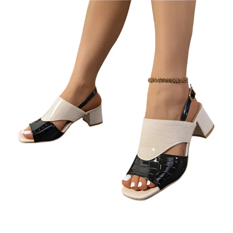 Women's Shoes Mid-Heel Chunky Sandals