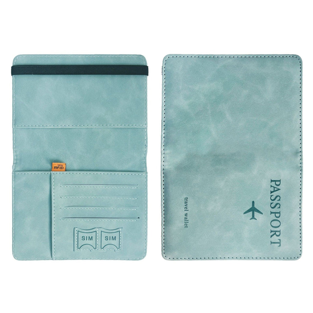 Passport mit RFID-Skydd – sicheres Resefodral für den Pass und kurz