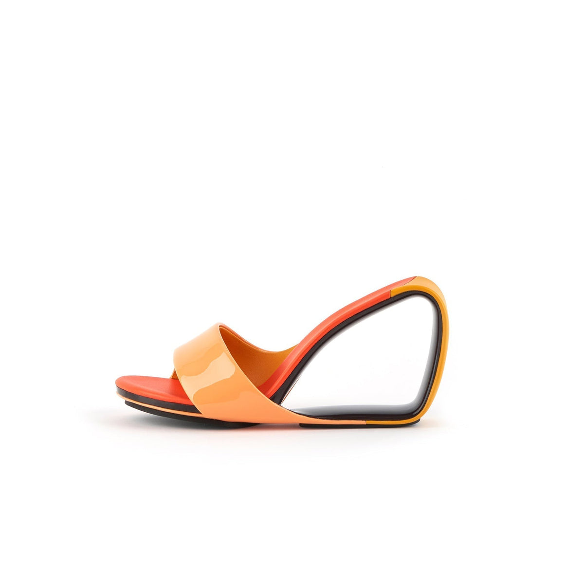 Hollow Heel Slip-On Mules-6