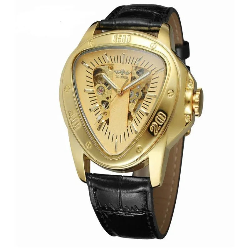 Hollow Triangle Shape Automatic Men's Watch