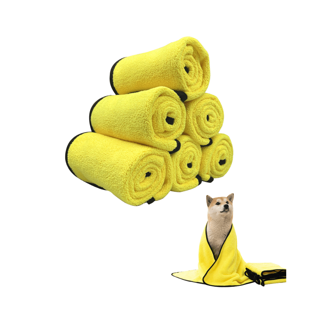 Snabbtorkande Hundhandduk – Mjuk, Absorberande & Perfekt Efter Bad