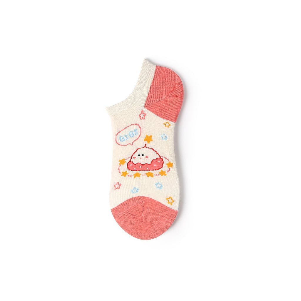 IEAF BiBi Summer Women 5pcs Ankle Socks Set-1