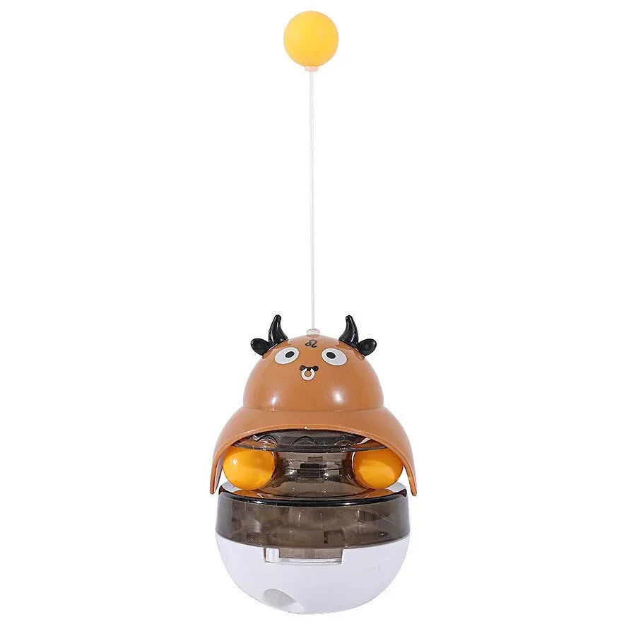 Interactive Cat Feeder Treat Cat Food Dispensing Toys