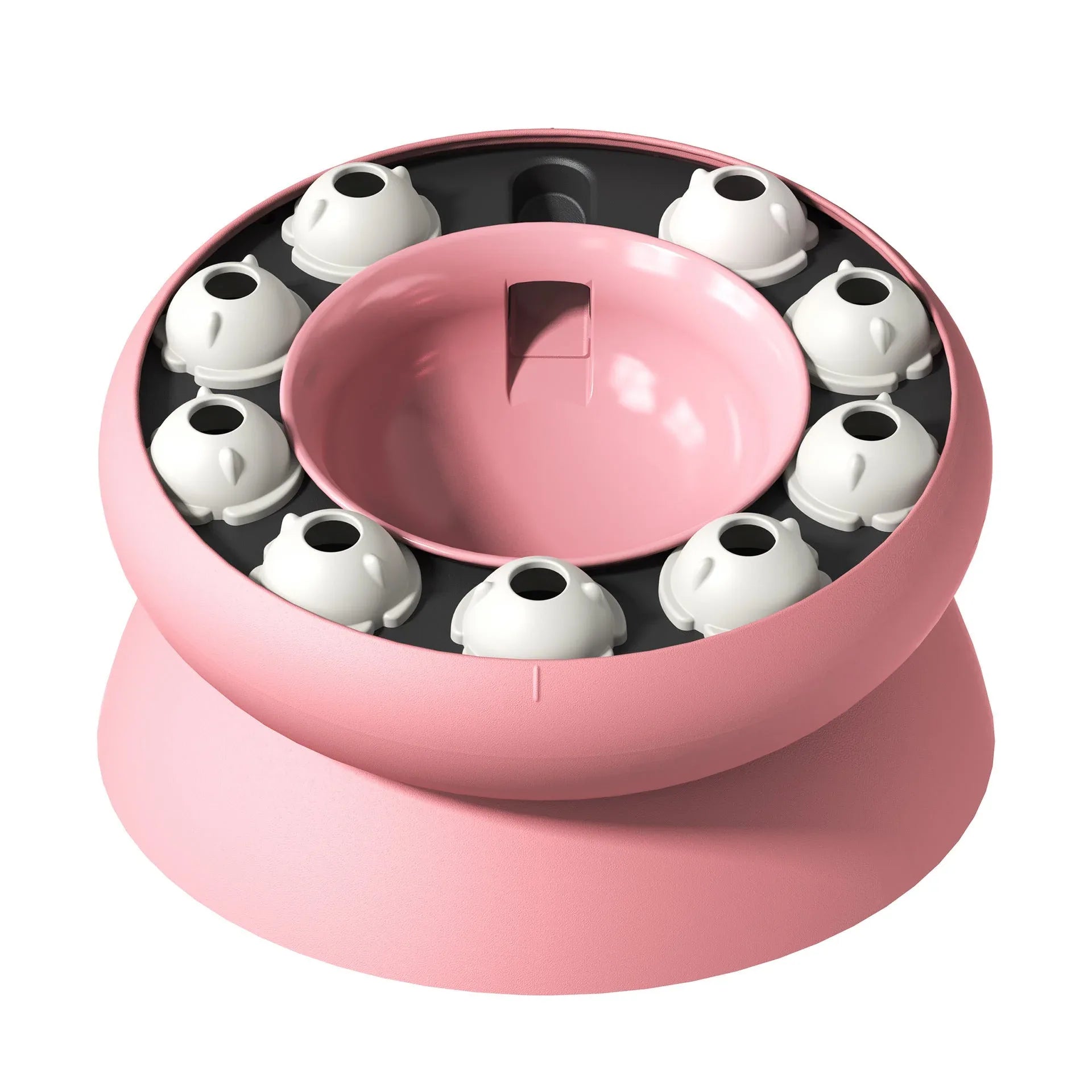 Interactive Puzzle For Cats Slow Food Dispensing Toy For Pets