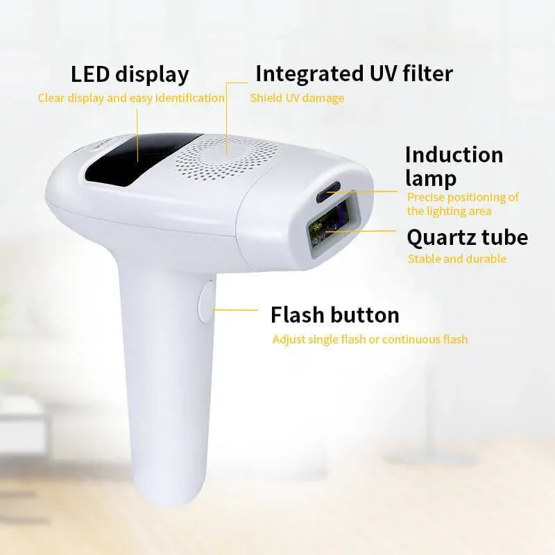 IPL Hair removal Device For Permanent Hair Loss With 990 000 Flashes