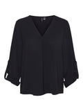 KAS LS V-NECK TOP