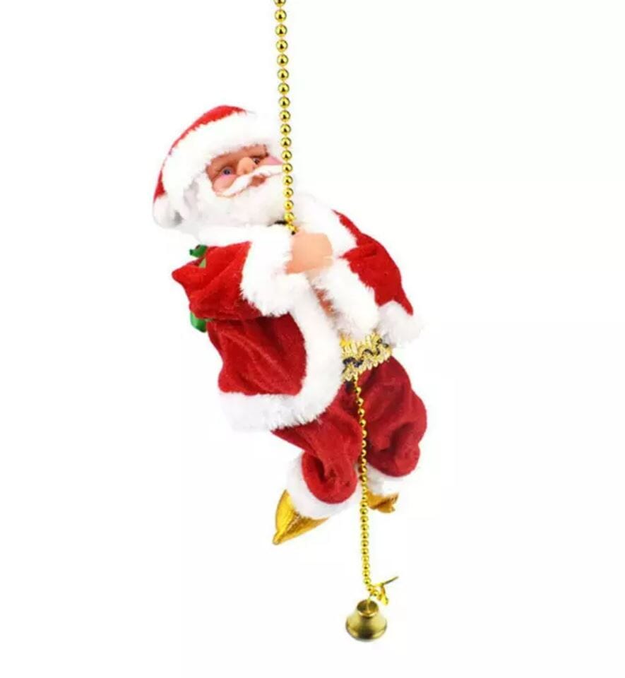 Klättrande tomte