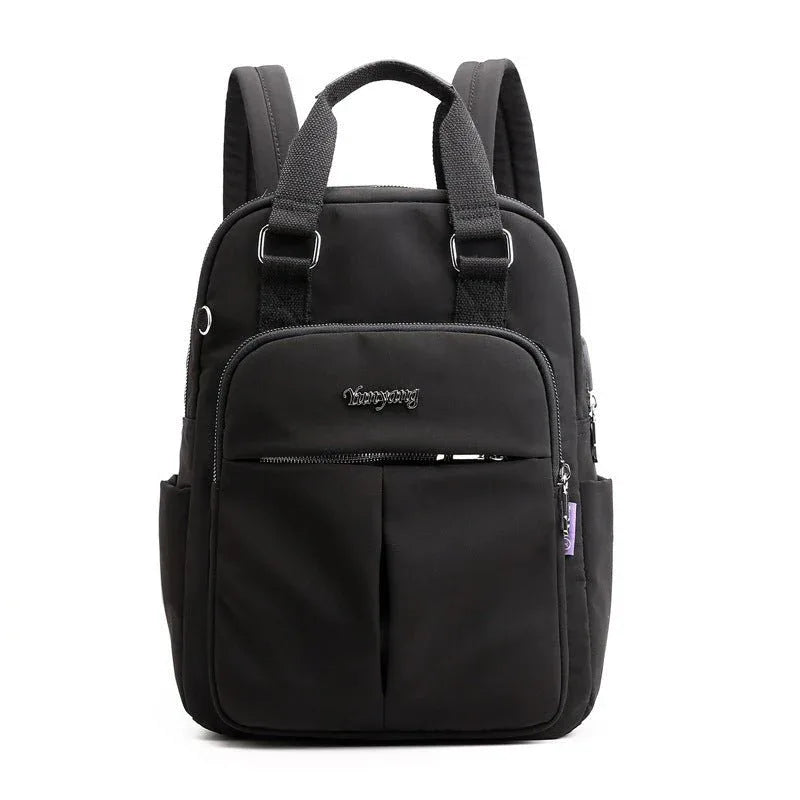 Large Capacity Multiple Pockets Women's Backpack With In-Built USB Charging Port