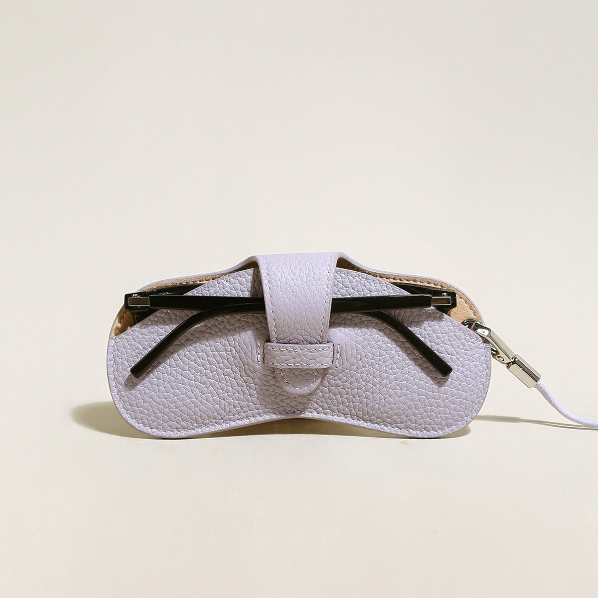 Leather Crafted Sunglasses Wrist Pouch-2