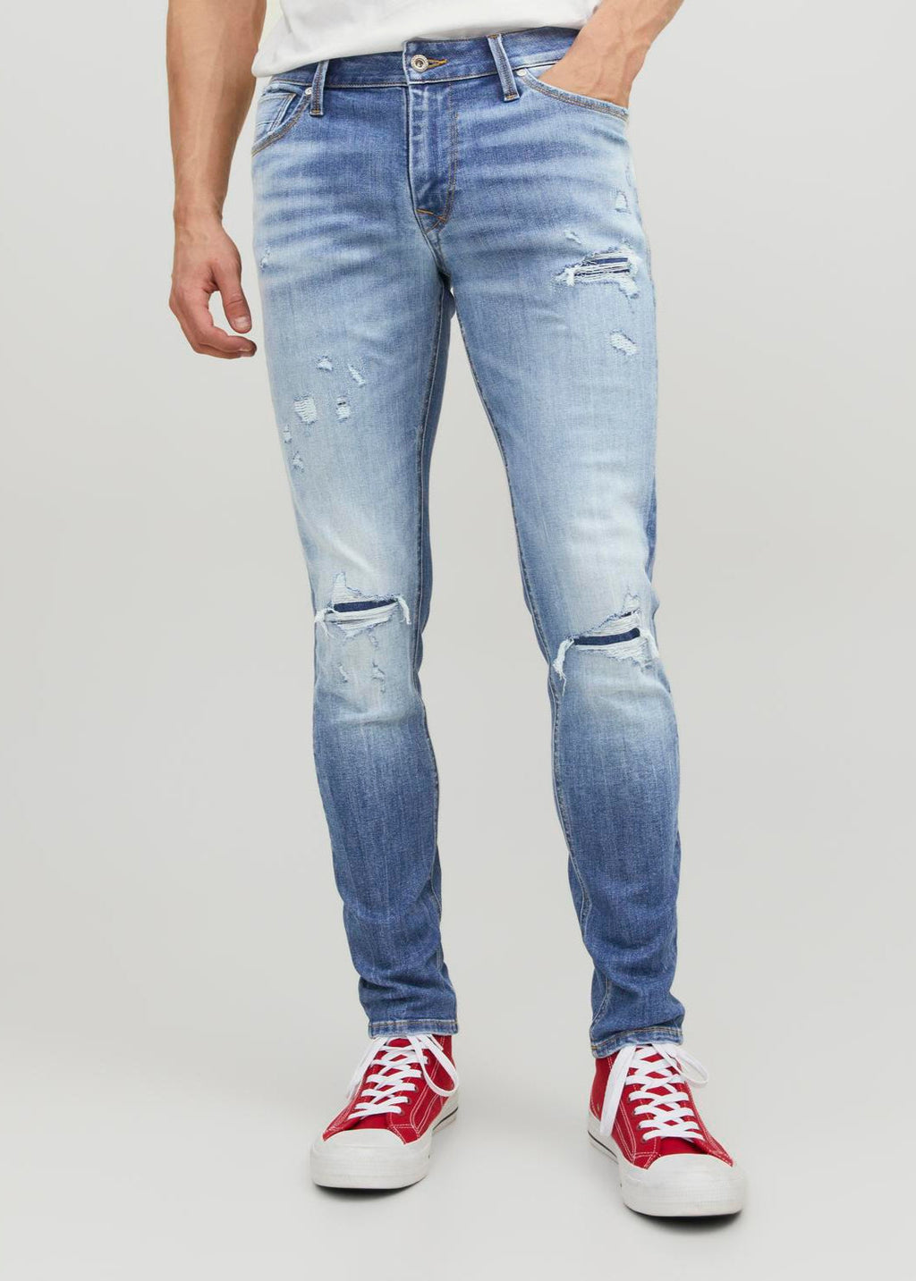 LIAM SEAL GE 484 RIPPED JEANS