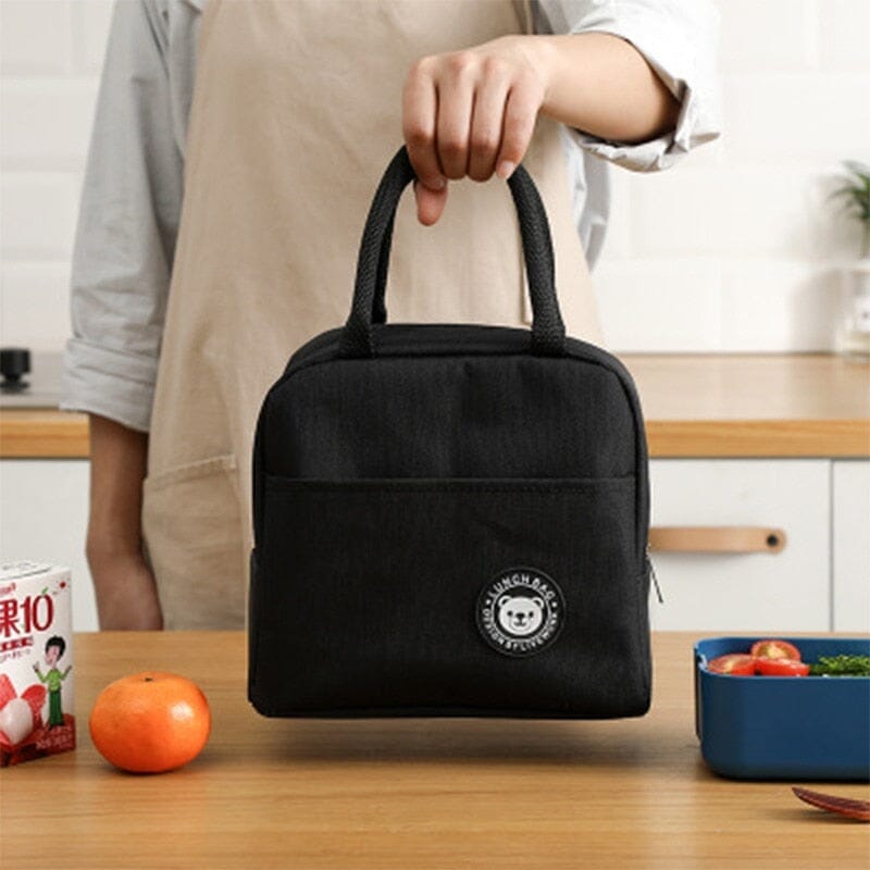 Isolerad lunchväska i Oxford-tyg – 23 × 14 × 20 cm