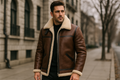 Genuine Sheepskin Russian Military Winter Coat