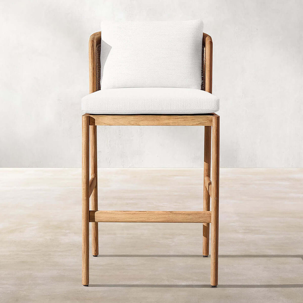 Malta Teak Bar Chair-0