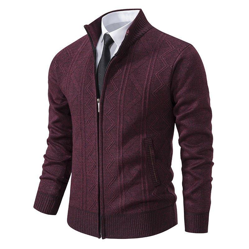 Men's Casual Loose Cardigan Knitted Sweater