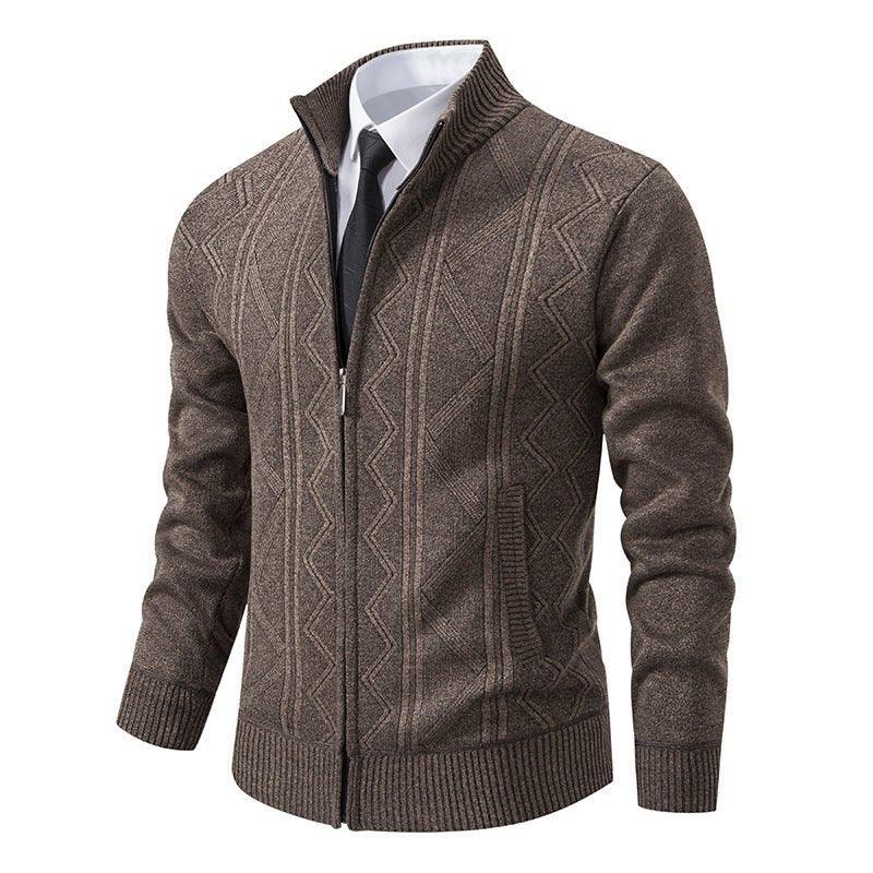 Men's Casual Loose Cardigan Knitted Sweater
